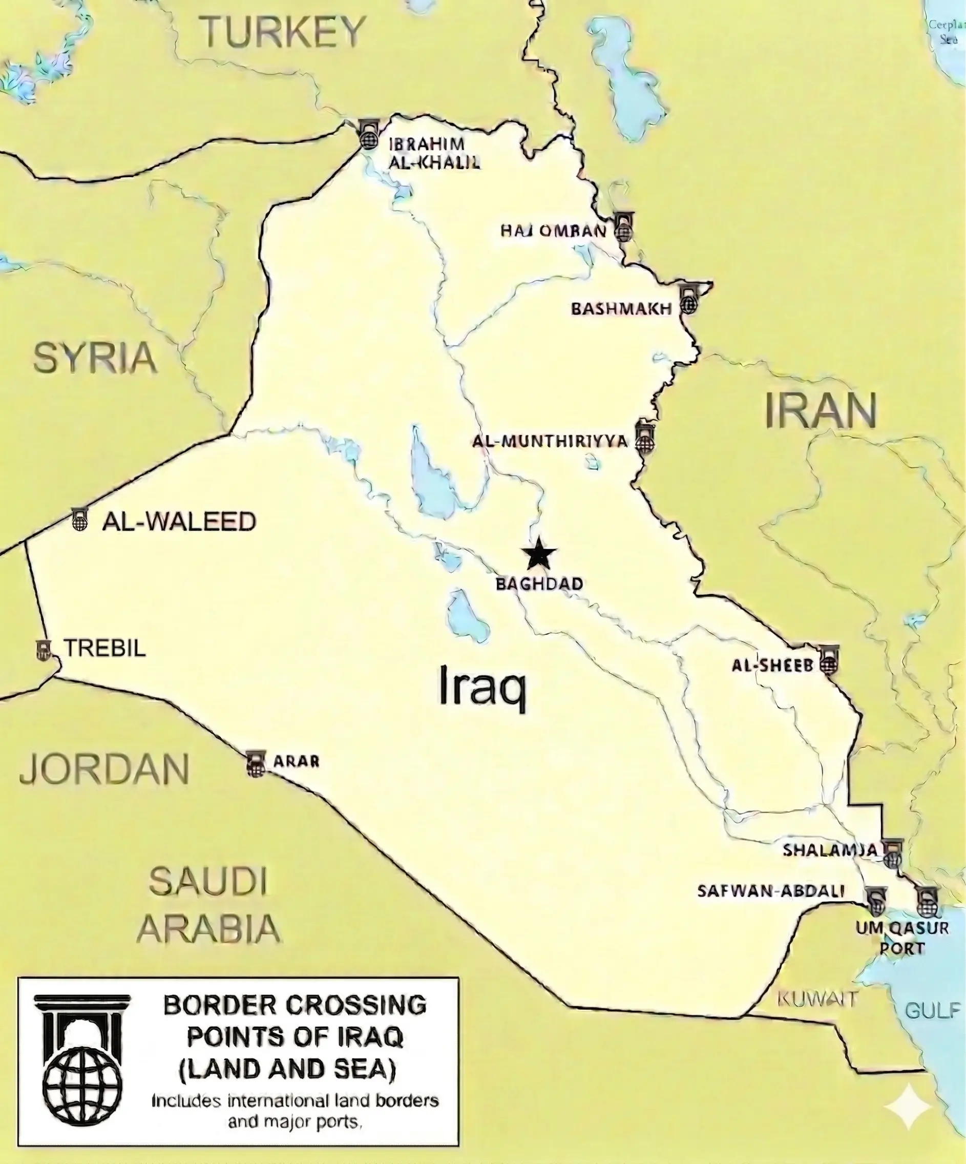 Iraq Trade Routes